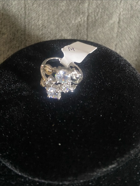 Jewelry - Moissanite/Sterling Silver Ring